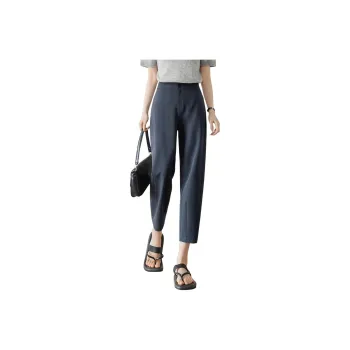 Mo Han Yi Mei Casual Pants Women's Gray Blue