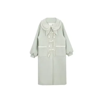 MTHE Velvet feel Coat Women's Green