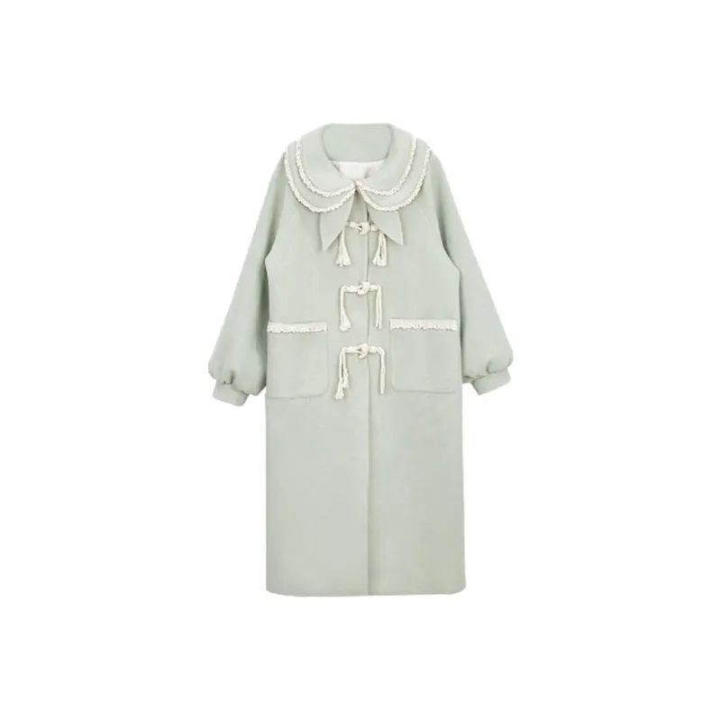 MTHE Velvet feel Coat Women's Green-0