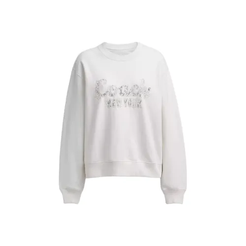 COACH Sweatshirts Women's White