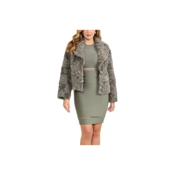 GUESS Coats Women's Beige Yellow