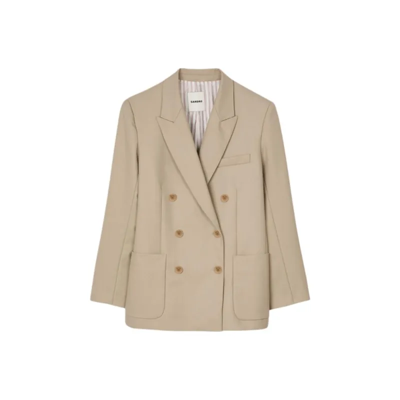 Sandro Double breasted Blazer-0