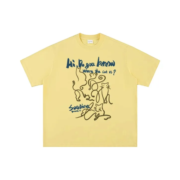 SOSTINE T Shirts Unisex-4