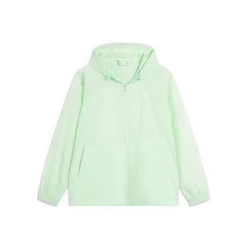 LiNing Sports Life Collection Trench Coat Women's Light Neon Green