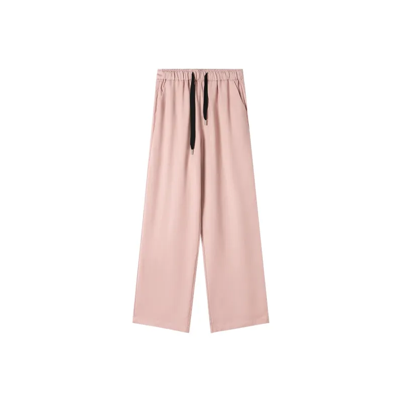 H YXIANG Casual Pants Women's Pink-0