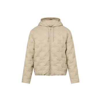 LOUIS VUITTON Monogram Quilted Nylon Hooded Blouson