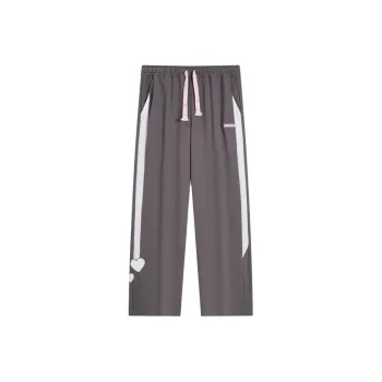 XTEP Casual Pants Women's Oyster Gray/Pearl White