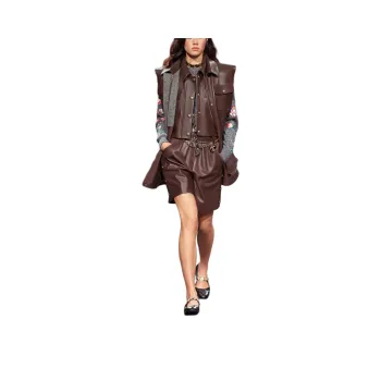 CHANEL FW24 Vest Women's Dark Brown