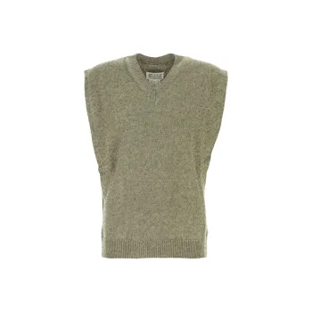 Maison Margiela V Neck Knit Vest