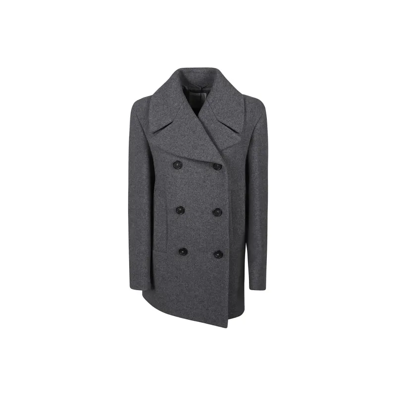 SportMax Double Breasted Coat-0