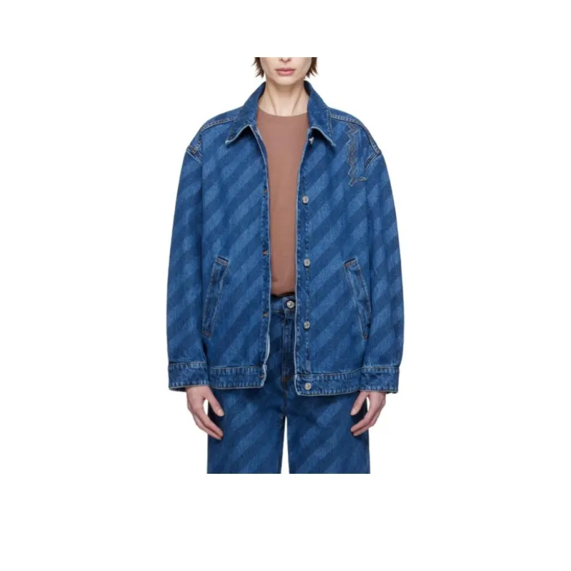 MARNI Denim Jacket Women's Blue-0