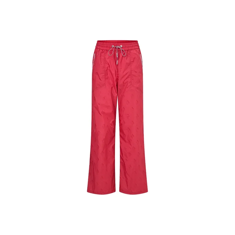 RARE CNY New Year's Collection Casual Pants Women's Red-0