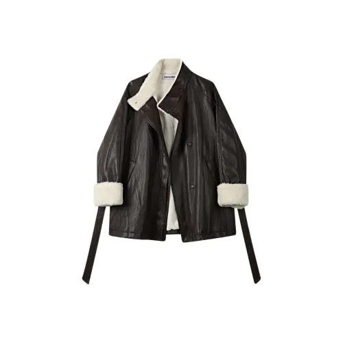 CIVICERA Leather Jacket Women's