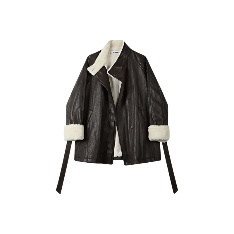 CIVICERA Leather Jacket Women's-2