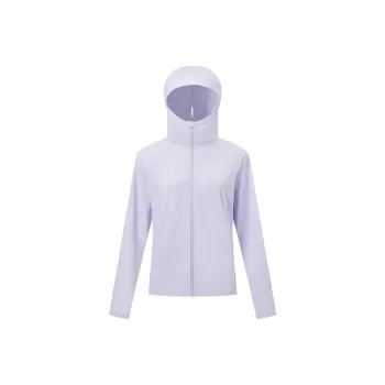 XTEP Breathable UV Protection Sun Protection Clothing Women's Sheer Purple
