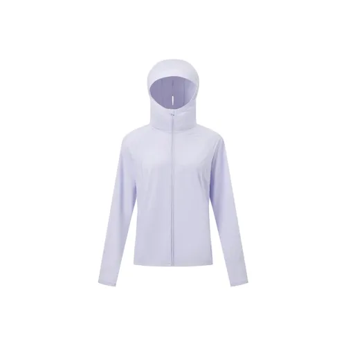 XTEP Breathable UV Protection Sun Protection Clothing Women's Sheer Purple