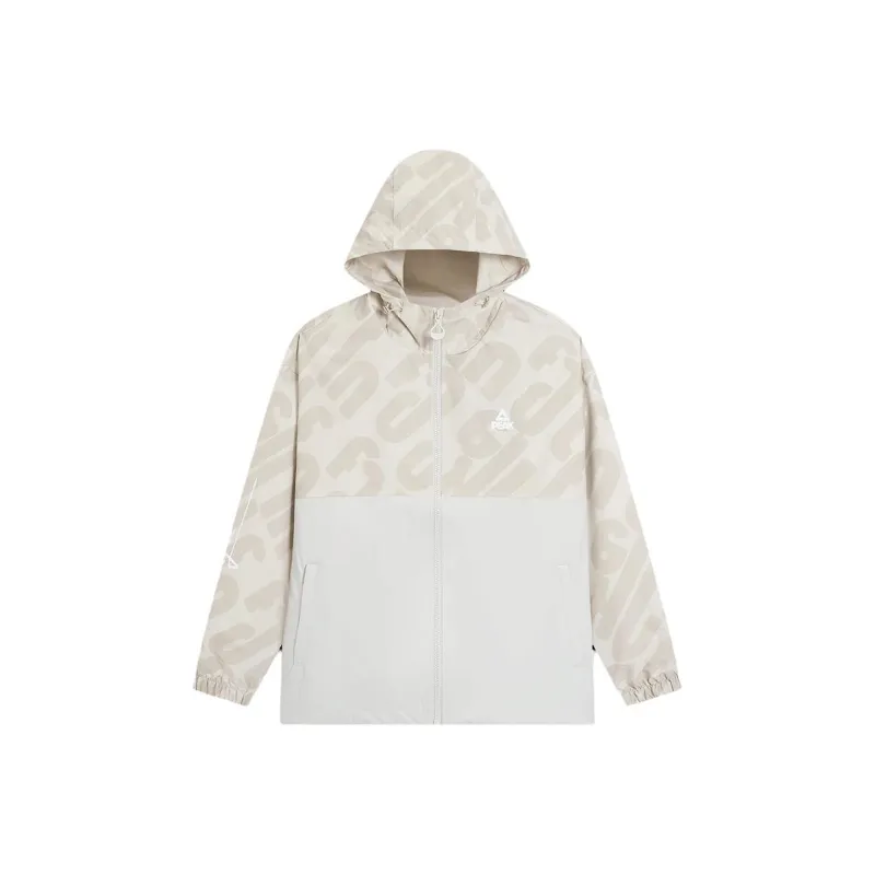 PEAK Trench Coat Women's White Beige Yellow-0