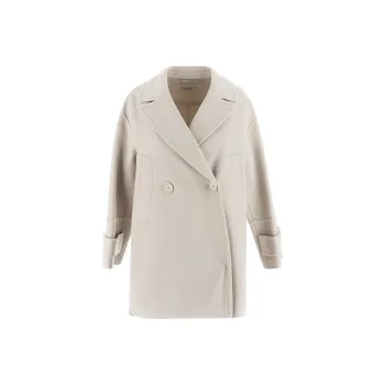 'S MAX MARA Coat Women's Pearl Gray