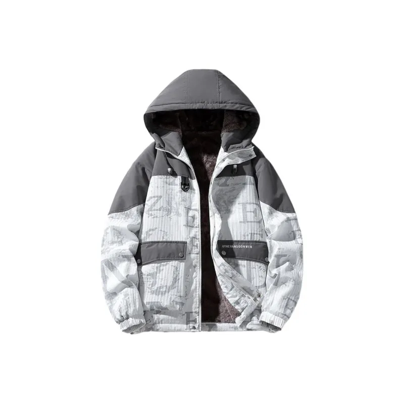 KRISTALIA Puffer Jacket Unisex Ecru-2