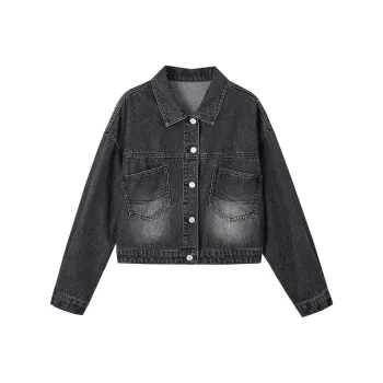 【dme】 Denim Jacket Women's Smoke Gray