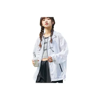 Tonlion Sun Protection Clothing Women's Raw White