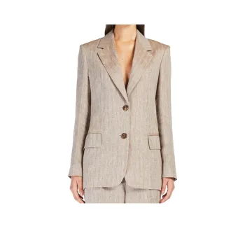 MaxMara Studio Business Suit Coat Women's Brown