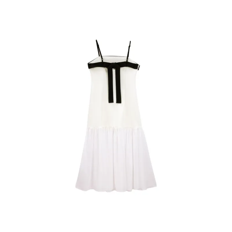Love To Serve Slip Dress Women's White-1