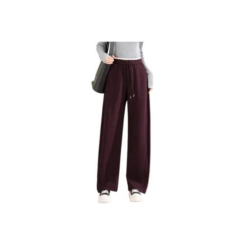 TERRE BLEUE Casual Pants Women's Dark Purple