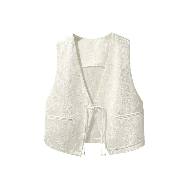 Cypress House Vest Women's Cream White-0