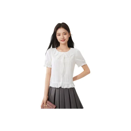 Love to serve Shirts Women's White