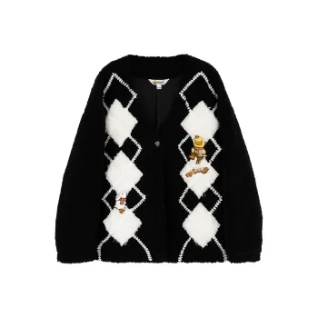 B.Duck Velvet feel Coat Women's Black