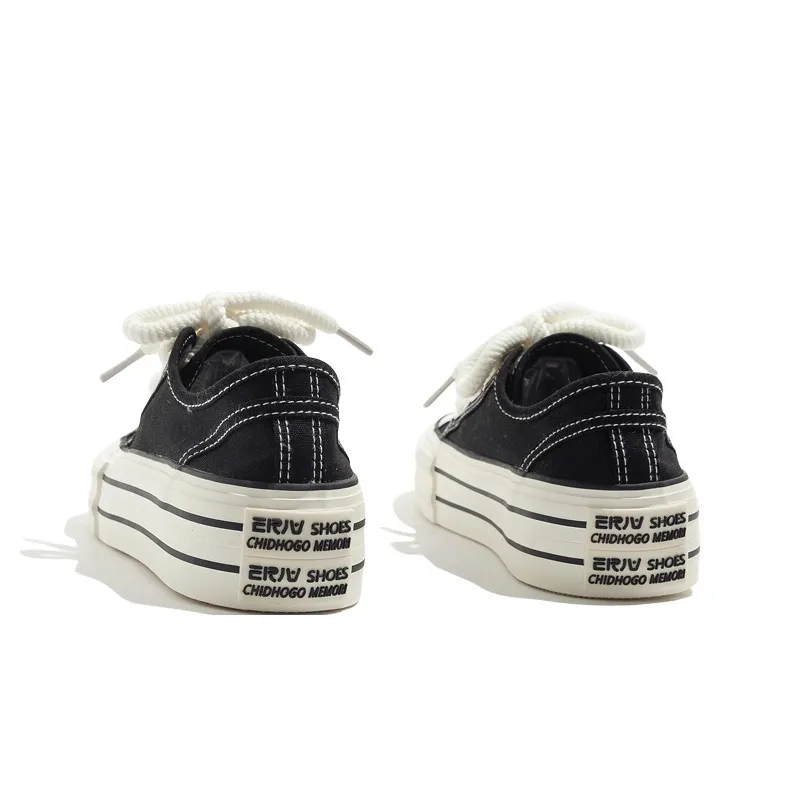 MEAKKEA Abrasion Resistant Coverage Lightweight Low Top Canvas Shoes Women's-8