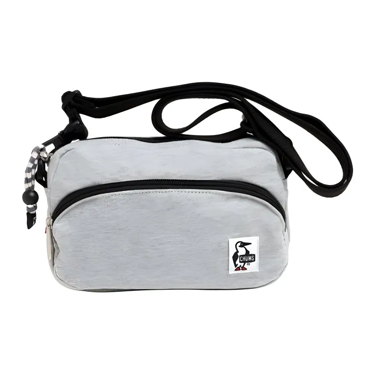 CHUMS Jersey Crossbody Bag, Shoulder Bag Regular Unisex Gray-1