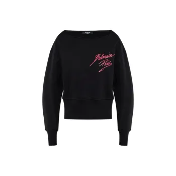 BALMAIN Cropped Sweatshirt