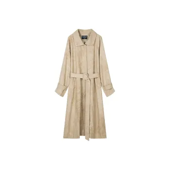 THE SEA LIFE Trench Coat Women's Tea Brown