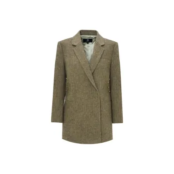 IDPAN Business Suit Women's Yellow Green