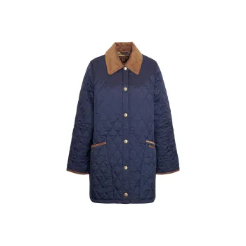 BARBOUR Puffer Jacket Women's Marine Blue