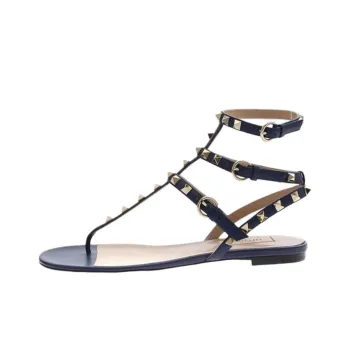 Valentino Roman Sandals Women's Dark Blue