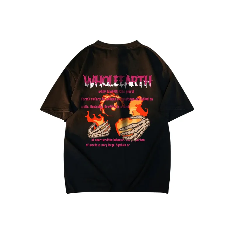 WHOLE EARTH T Shirts Unisex-0