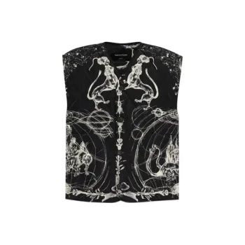 Fabiana Filippi Graphic Printed Quilted Vest