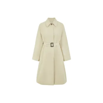URBAN REVIVO Trench Coat Women's Khaki Brown