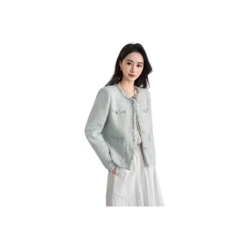 Shavani Coat Women's Light Blue