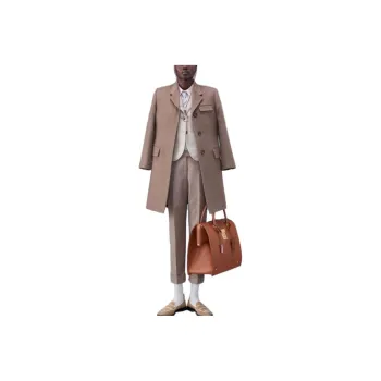 THOM BROWNE Tapered-Leg Trousers