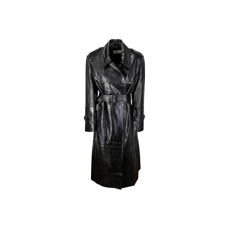 SportMax Belted Long Sleeved Coat-0