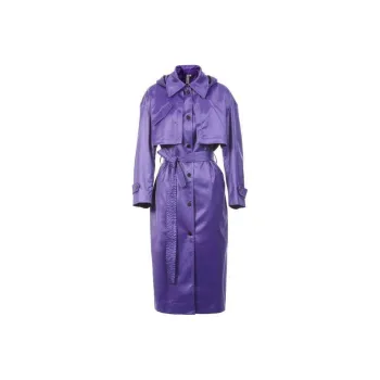 MASFER.SU Trench Coat Women's Violet