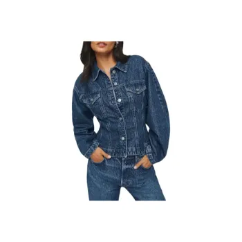 REFORMATION Denim Jacket Women's Laniel
