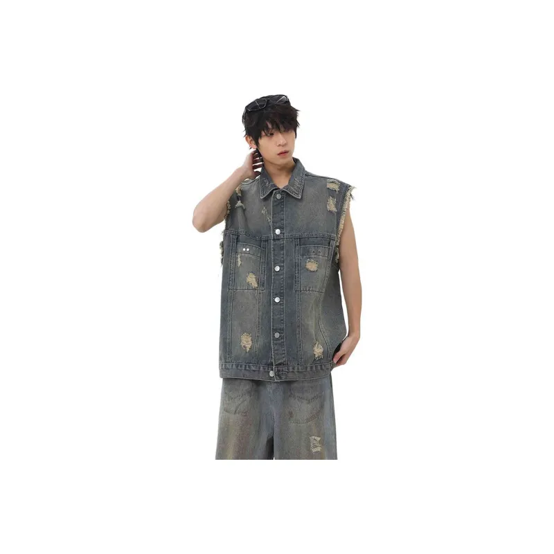RASHOMONG Vests Unisex-5