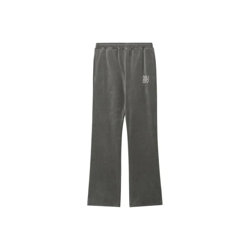 MUSIUM DIV Velvet Track Pants-4