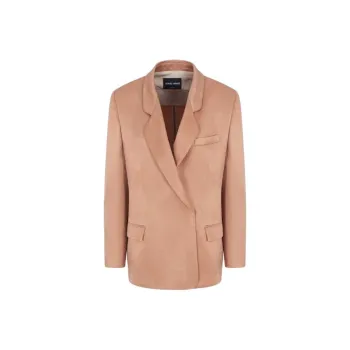 GIORGIO ARMANI Double breasted Jacket In Viscose And Cupro