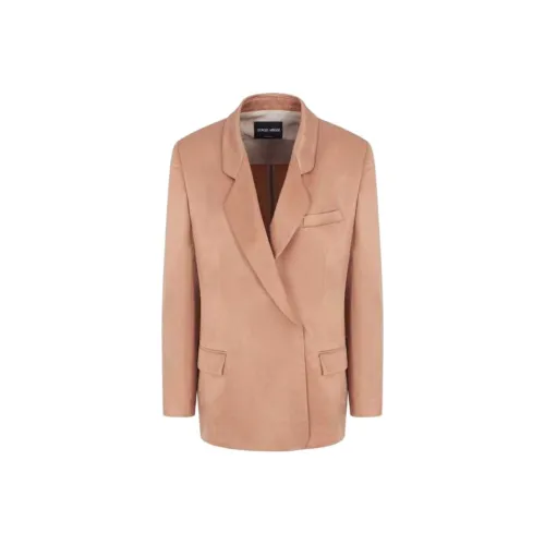 GIORGIO ARMANI Double breasted Jacket In Viscose And Cupro